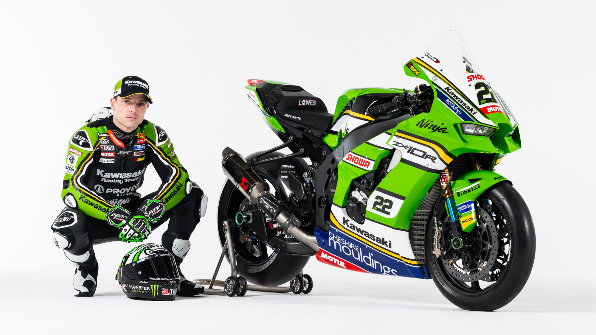 ADDING GREEN: Kawasaki's new era starts with big livery change