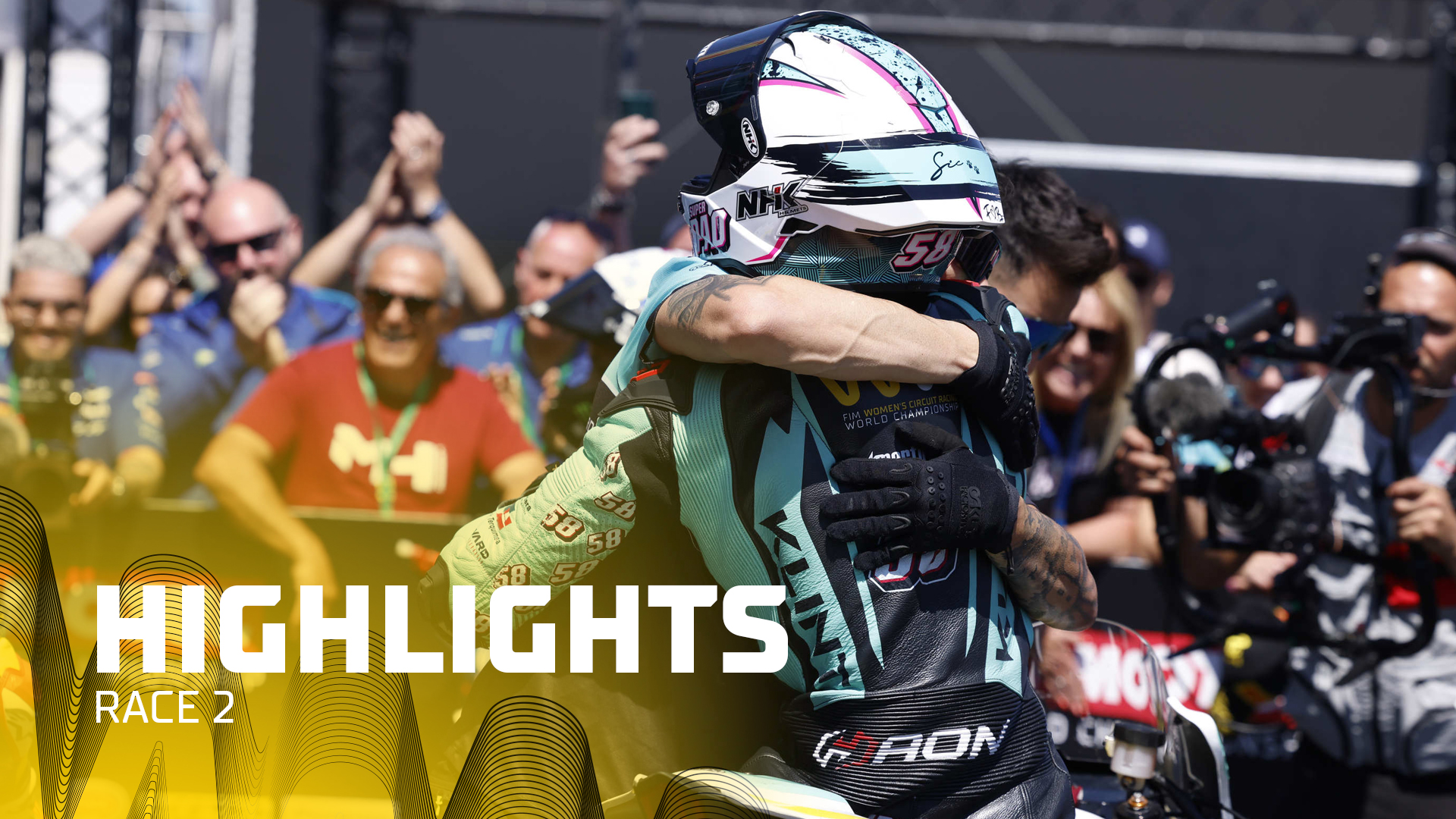 Watch FREE HIGHLIGHTS: Three riders battle it out on the last lap in ...