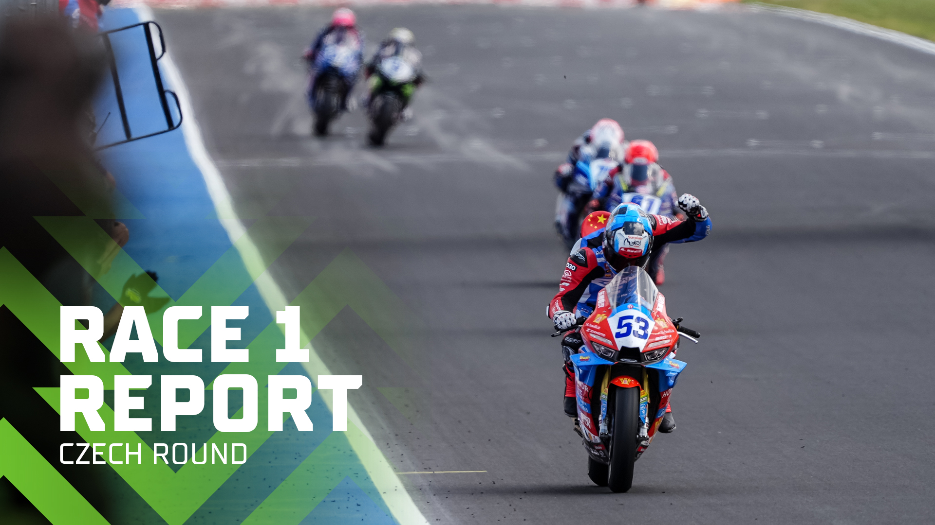DEBISE UNDETERRED: The ZXMOTO rider took his manufacturer's fourth