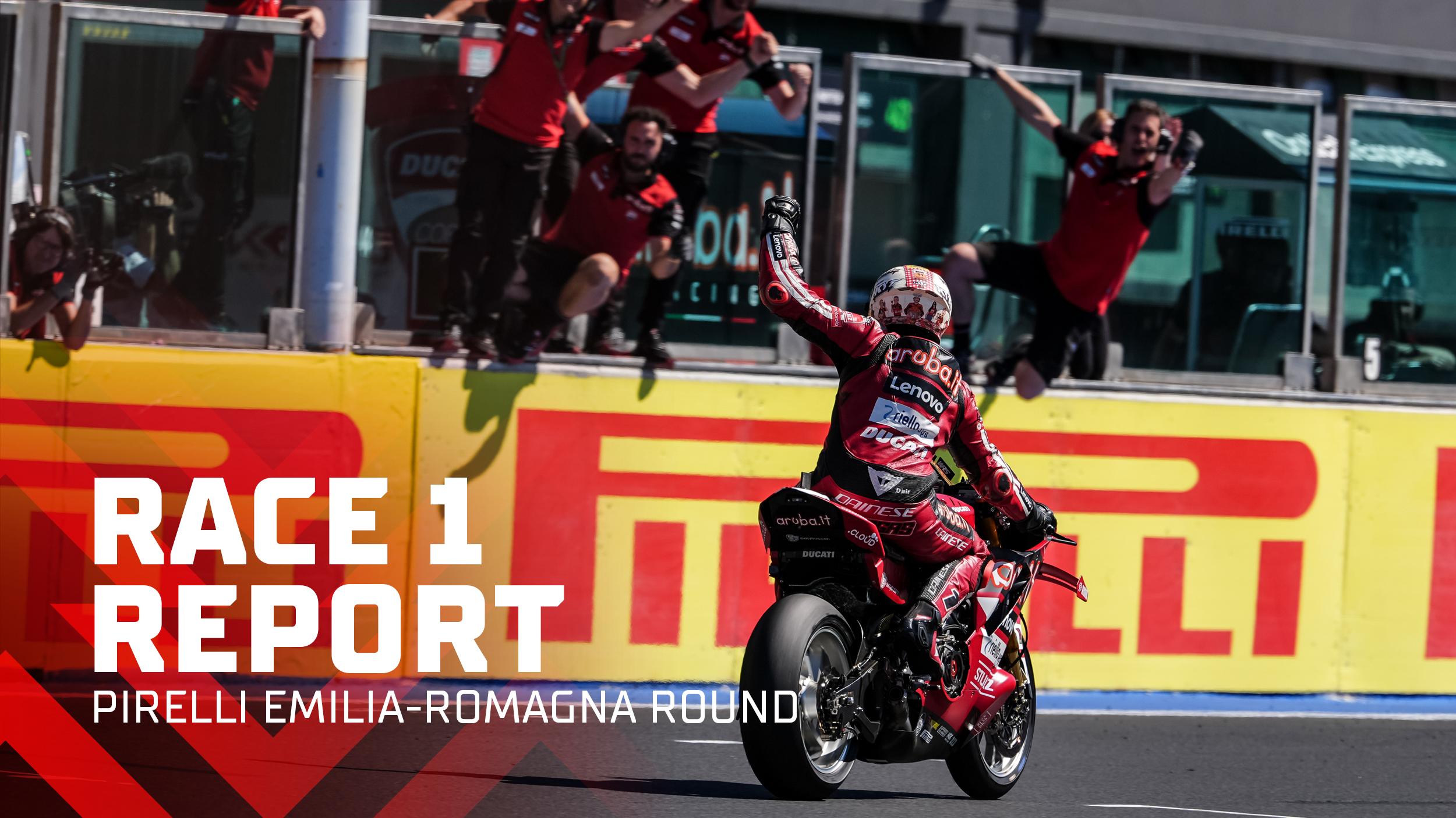 DOMINIO TOTALE: per Bulega la prima vittoria nel WorldSBK a Misano; sul ...