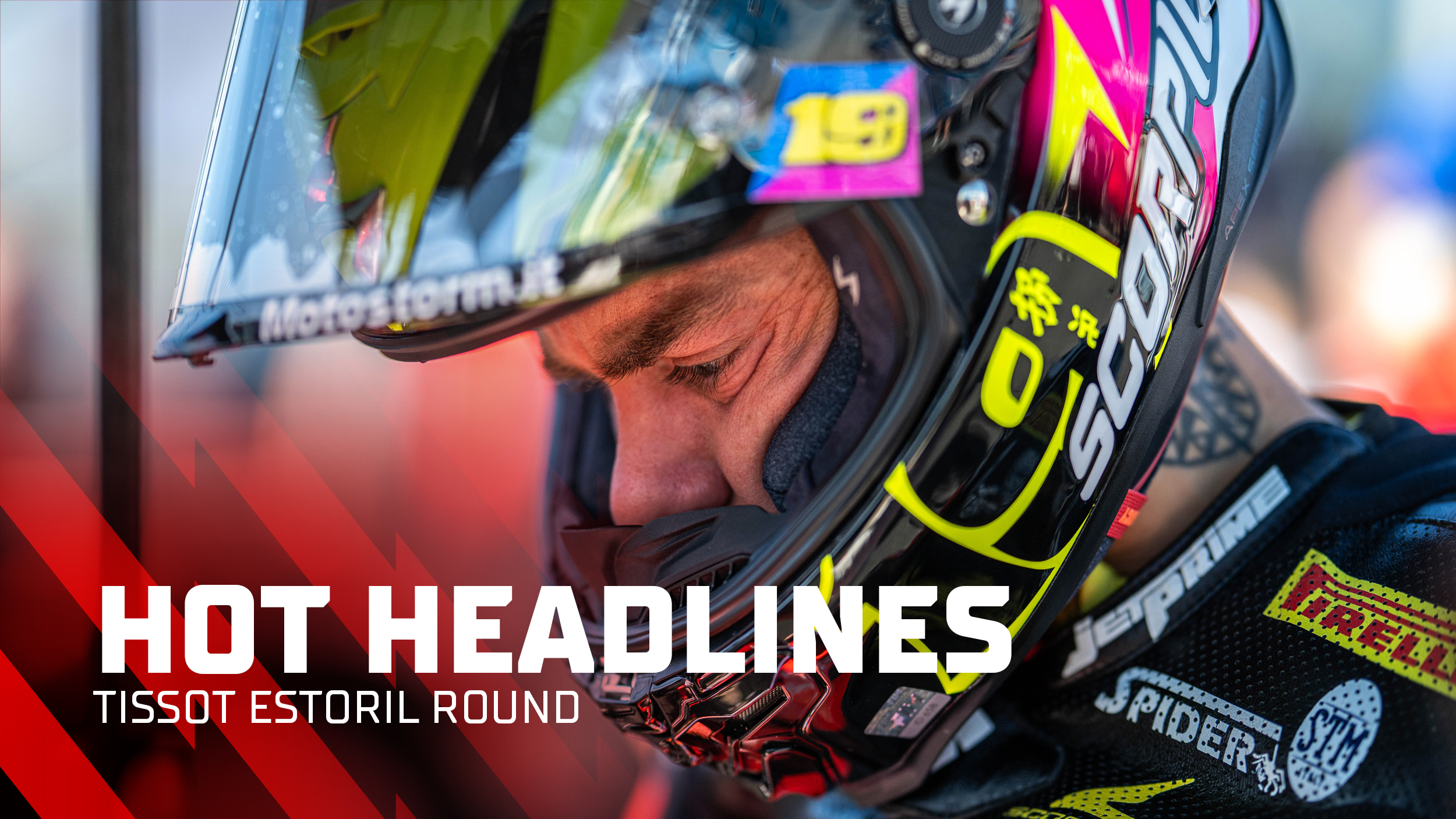 “It hurts, but I'd rather crash like this than finish eighth”